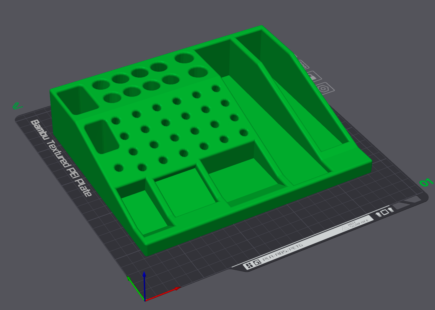 Ultratec Faceting Organizer - 3D Print File